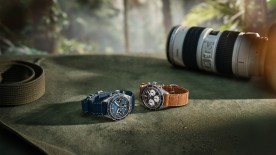 Gallet Multichron Pilot in black and in blue