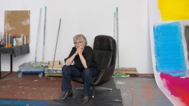 /	Portrait of Renée Levi in her studio in Basel, Switzerland. © Courtesy of the artist and Audemars Piguet 