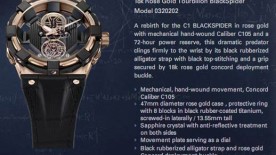 C1 BlackSpider Tourbillon - Concord
