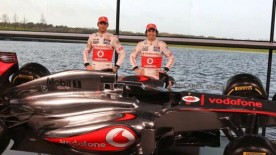 Vodafone McLaren Mercedes's new car - TAG Heuer
