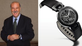 Vicente del Bosque and the Chronograph Cambiano - Bovet