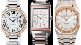 Two tones with elegance and style  - Functional watches in steel and gold