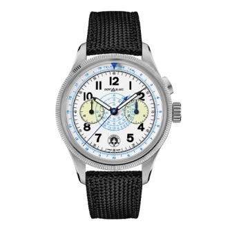 1858 Minerva Monopusher Chronograph “Blue Arrow” P.05 © Montblanc
