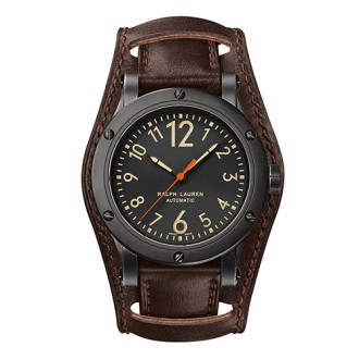 Ralph Lauren 42 mm Safari Chronometer black dial © Ralph Lauren
