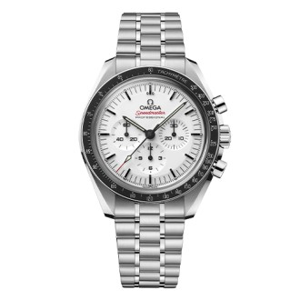 Speedmaster Moonwatch With Lacquered White Dial © Omega