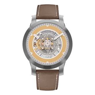 KS 06 Central Floating Tourbillon Titanium Gold