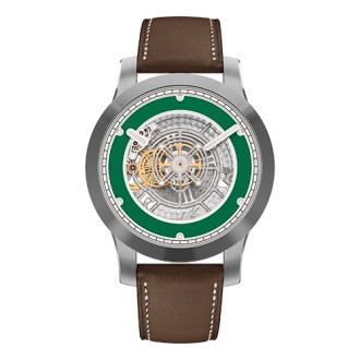 KS 06 Central Floating Tourbillon Titanium Green