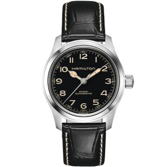Khaki Field Murph A38 black dial © Hamilton