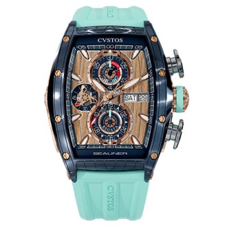 Sealiner Chronograph Navy Blue Steel/5N © Cvstos