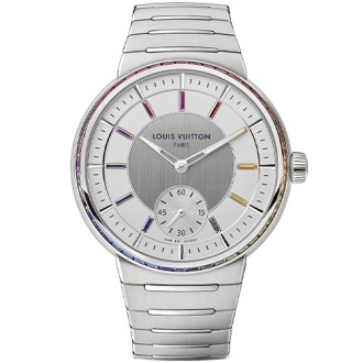 Tambour Platinum Rainbow © Louis Vuitton