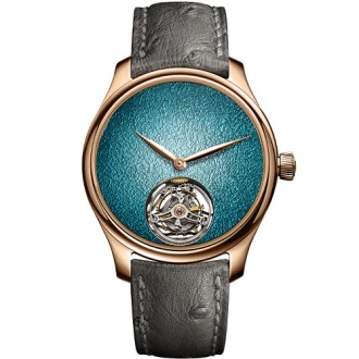 Endeavour Tourbillon Concept Turquoise Enamel © H.Moser & Cie.