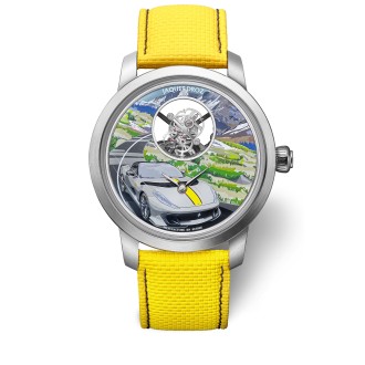 Tourbillon Plasma Ceramic - Oberalp © Jaquet Droz