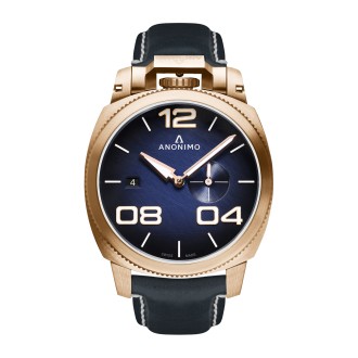 Auto - Bronze Case Blue Dial