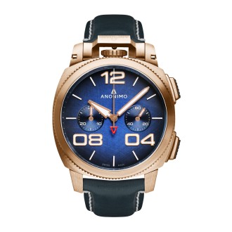 Chrono - Bronze Case Blue Dial