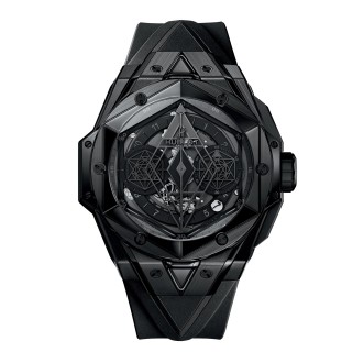 Big Bang Unico Sang Bleu II All Black
