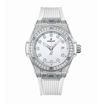 One Click Steel White Pavé