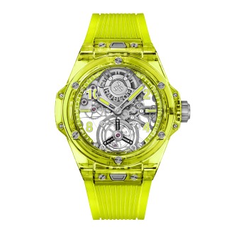 Tourbillon Automatic Yellow Neon Saxem 