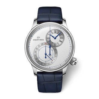 Grande Seconde Off-Centered Chronograph Silver