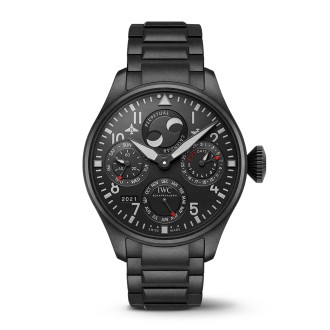 Big Pilot's Watch Perpetual Calendar Top Gun Ceratanium 