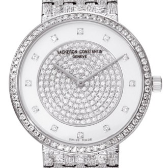 Classique gold bracelet diamond-paved