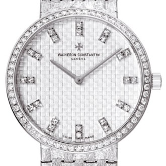 Classique gold bracelet diamond-set