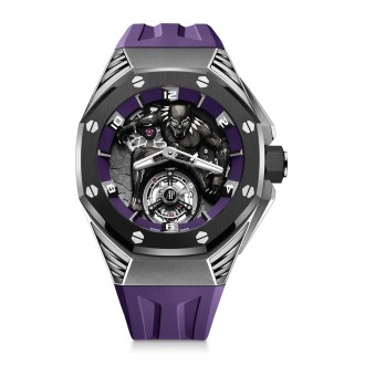 Royal Oak Concept “Black Panther” Flying Tourbillon