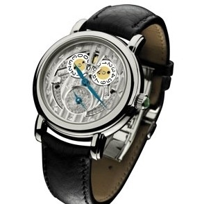 Automatic dual time, Grande date, Ajourée