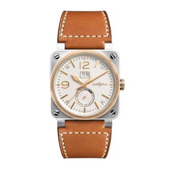 BR 03-90 Steel & Rose Gold