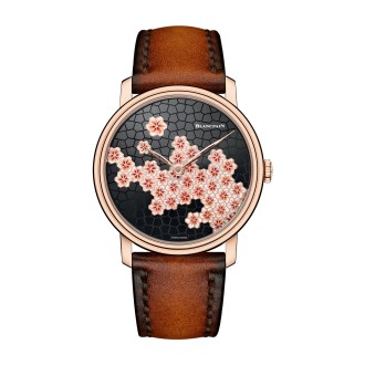 Enamel painting - Cherry Blossom