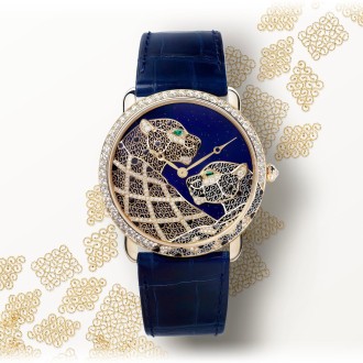 filigree panthers motif
