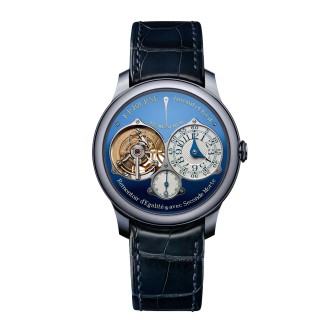 Tourbillon Souverain Bleu