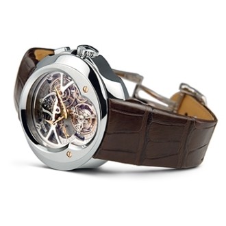 FVa Nº Cuatro Tourbillon Dial-Side Column Wheel Monopusher Chronograph DieHard Extreme Steel