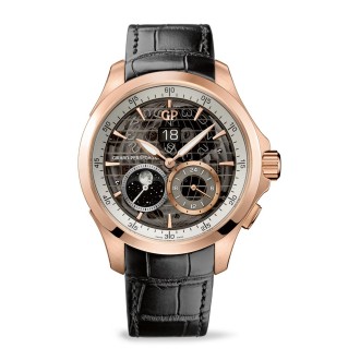 Large Date, Moon Phases & Gmt