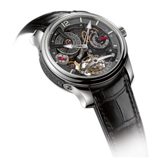 Double Tourbillon Technique 30° Bi-color