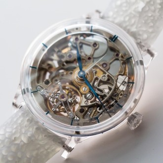 Tourbillon Dual Time Sapphire Skeleton