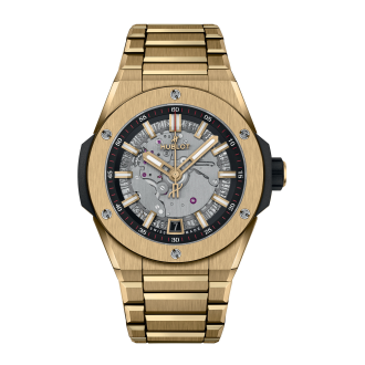 Integrated Time Only Yellow Gold