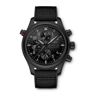 Double Chronograph Top Gun Ceratanium