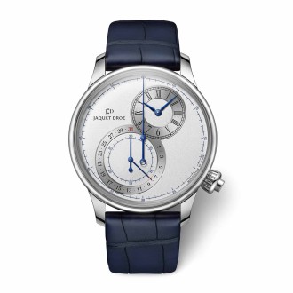 Grande Seconde Off-centered Chronograph  silver