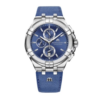 Aikon Chronograph Blue 44 mm
