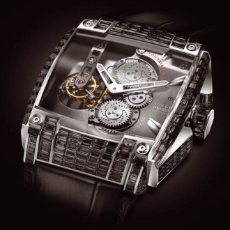 REB 5 Tourbillon Black Diamond