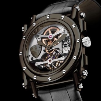 Androgyne Bicolor Pure Black Inox