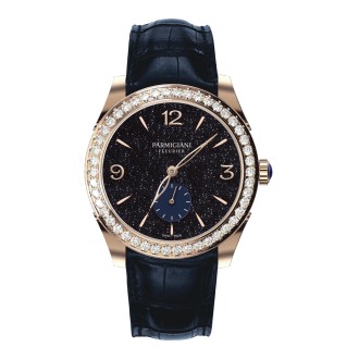 Tonda Metropolitaine 36 Rose Gold Set Aventurine "Galaxy"