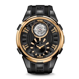 Tourbillon Black & Gold