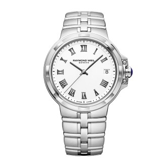 Parsifal Men's Quartz Classic Silver White Dial