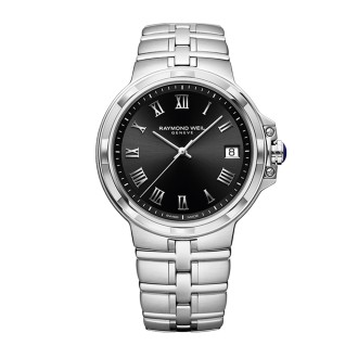 Parsifal Men's Quartz Classic Black Dial 