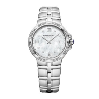 Parsifal Ladies Quartz Classic 56 Diamond Mother-Of-Pearl Dial 