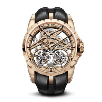 Excalibur Skeleton Double Flying Tourbillon
