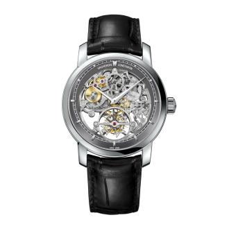 Traditionnelle 14-day tourbillon openworked