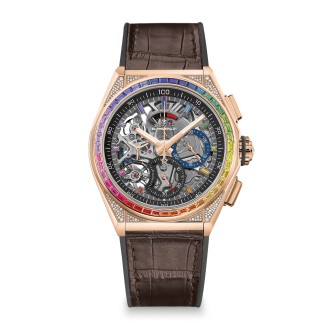 Defy El Primero 21 High Jewelry Rainbow