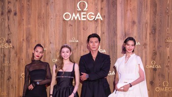 Kiko, Ayla Sham, Hyun Bin & Louise Wong © OMEGA